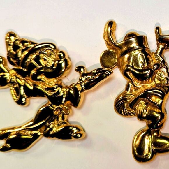 Wendy Gell Disney lot four character pins sorcerer's apprentice Daisy more - Picture 2 of 4